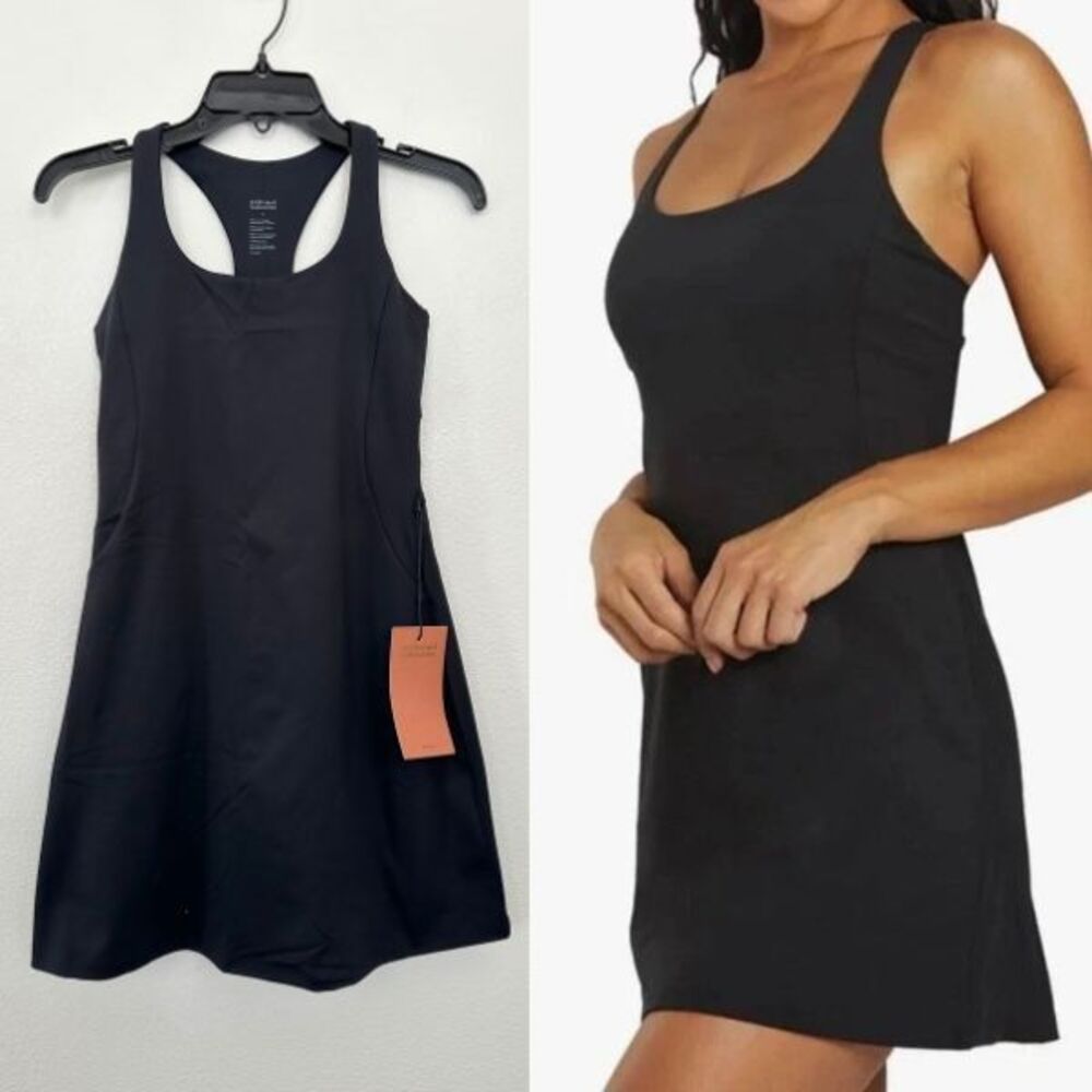 girlfriend collective Black Mini Dress